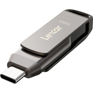 Lexar JumpDrive Dual Drive D400 128GB USB 3.2 Gen 1 Type-C